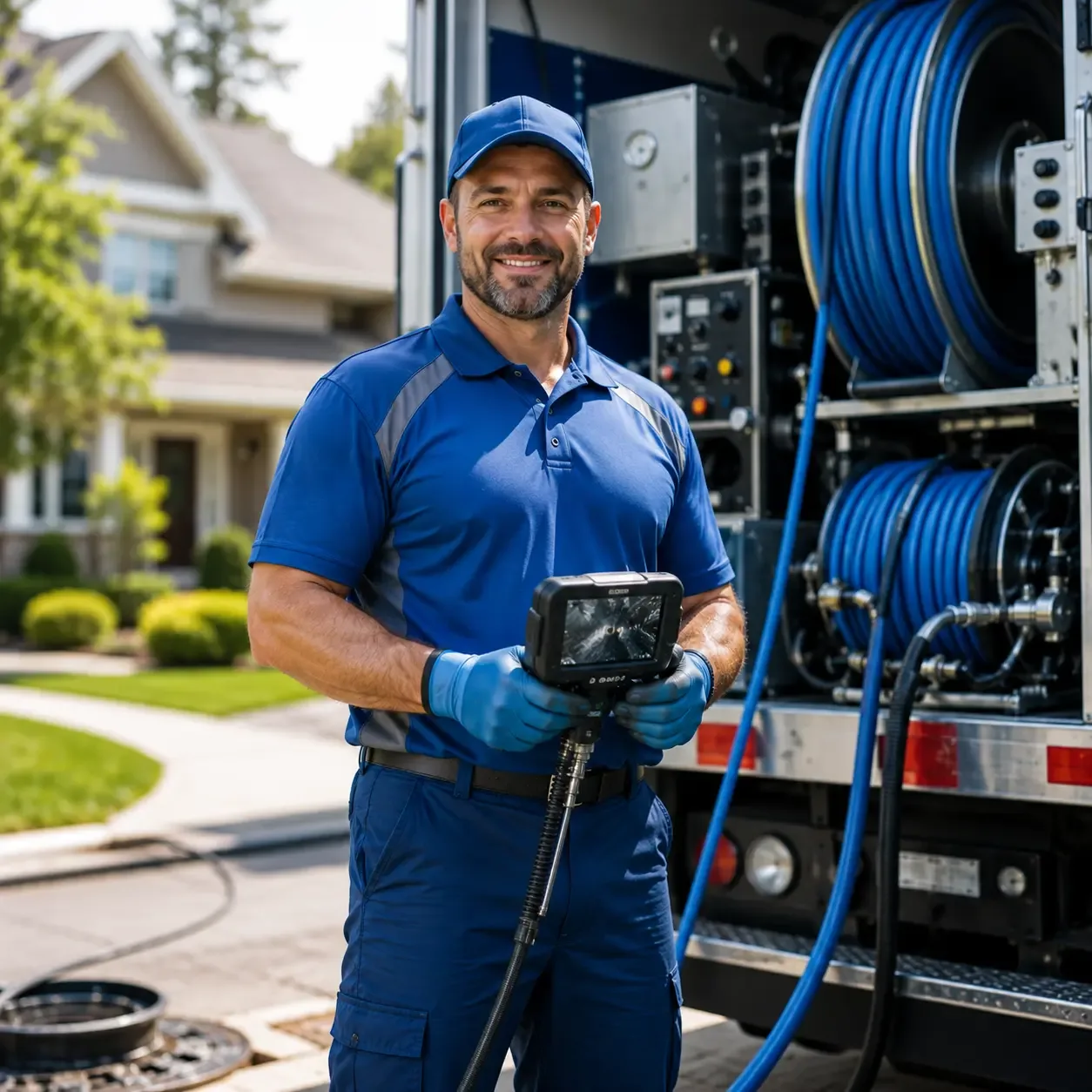 Local outdoor drain cleaning specialists in Seville, GA